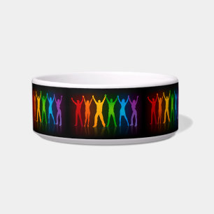 Écuelle Les six silhouettes debout de Slipperyjoe, bras le