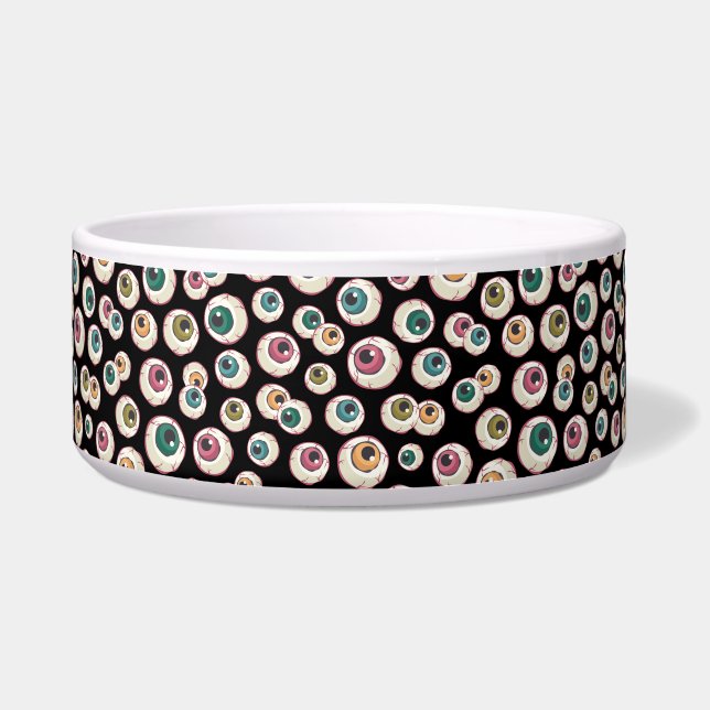 Écuelle Les yeux d'Halloween (Devant)