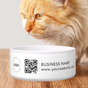 Écuelle Logo professionnel circulaire personnalisé Code QR