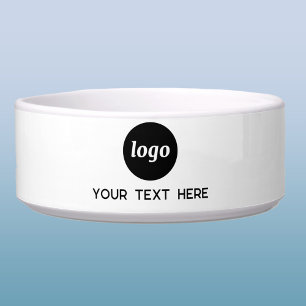 Écuelle Logo simple Entreprise Marque Promotionnel Animal 