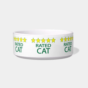 Écuelle Mangeoire pour chat cinq étoiles