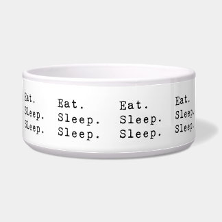 Écuelle Mangez le sommeil
