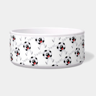 Écuelle Mascotte Balle de Football qui Rit