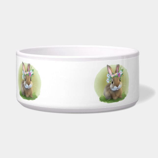 Écuelle Mignonne Bunnyfor Pâques pour une humeur positive (Gauche)