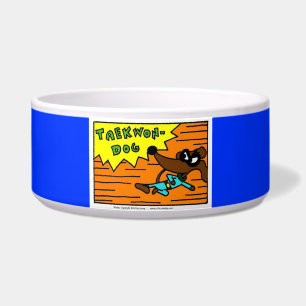 Écuelle Milieu TAEKWON-DOG - Bleu