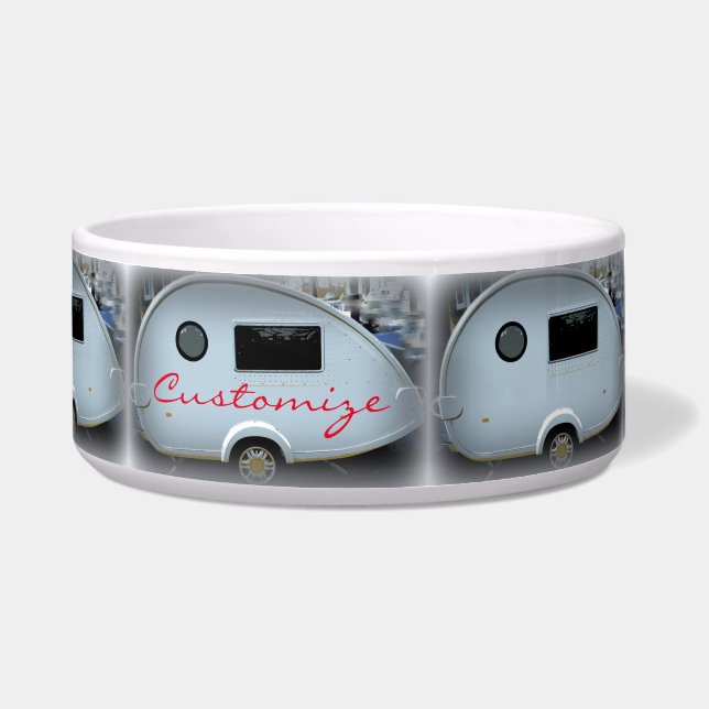 Écuelle Minuscule caravane en larme de maison Thunder_Cove (Devant)