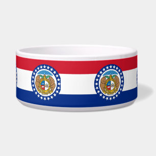 Écuelle Missouri State Flag Pet Bowl