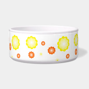 Écuelle Moderne dégradé coloré Daisy fleur fille motif