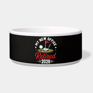 Écuelle Mon Nouveau Bureau Retraité 2026 Golf Retraite