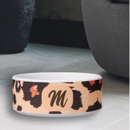 Écuelle Monogramme Personnalisé Cuisine, bol pour animaux 