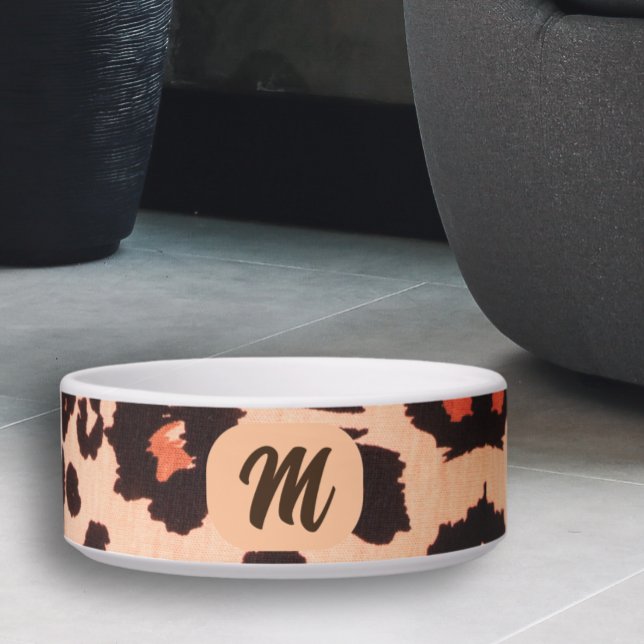 Écuelle Monogramme Personnalisé Cuisine, bol pour animaux  (Créateur téléchargé)
