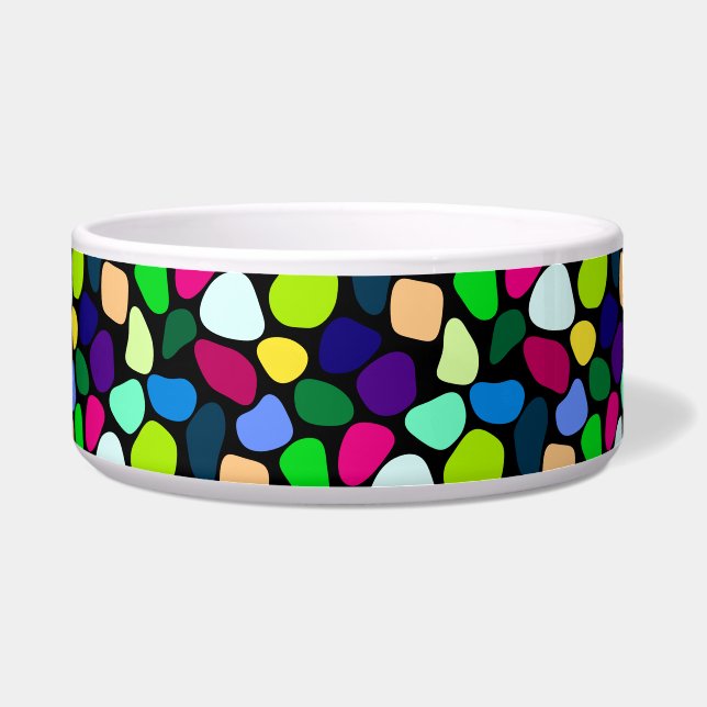 Écuelle Mosaïque en pierre plate de couleur I + vos idées (Devant)