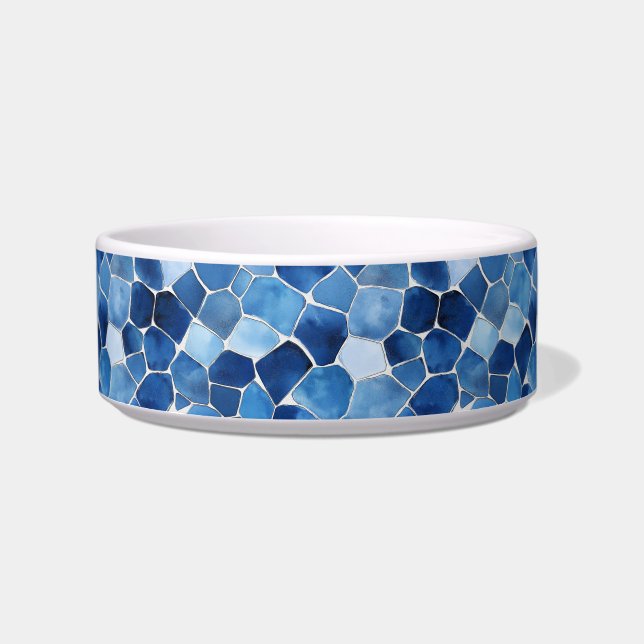 Écuelle Mosaïque méditerranéenne pois en céramique (Devant)