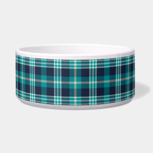 Écuelle Motif carreaux bleu sarcelle