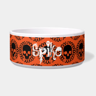 Écuelle Motif crâne Élégant Amusement Halloween Goth N'imp