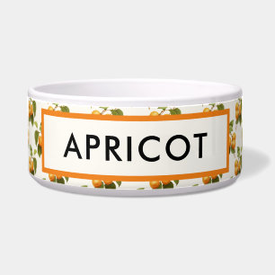 Écuelle Motif d'aquarelle vintage Orange Apricots