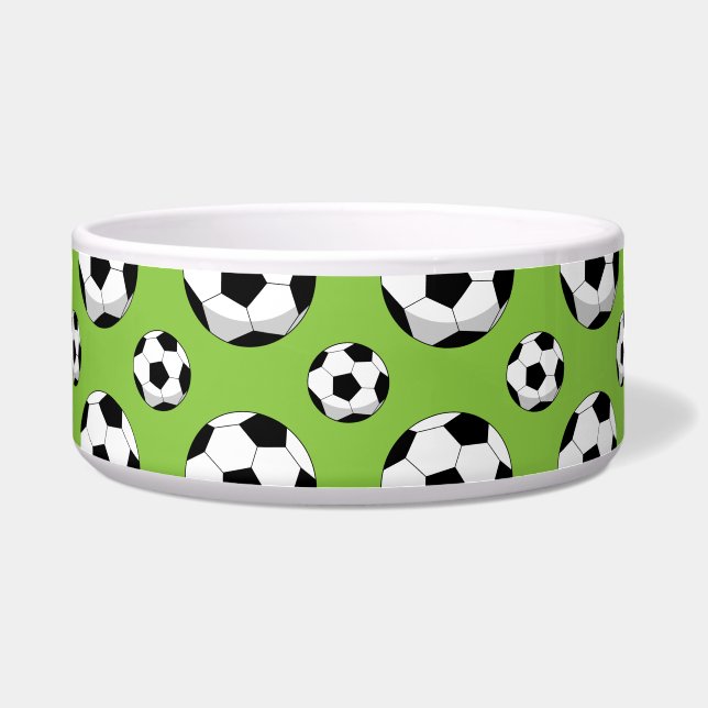Écuelle Motif de balle de football de dessin (Devant)