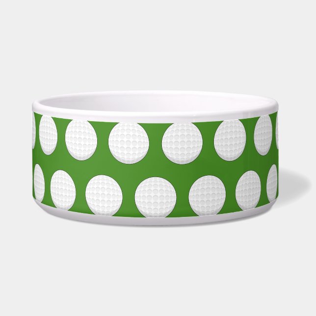 Écuelle Motif de balle de golf (Devant)