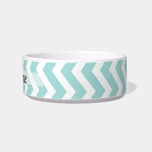 Écuelle Motif de chevron d'Aqua