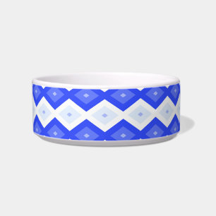 Écuelle Motif de diamant bleu royal