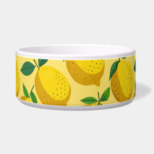 ÉCUELLE MOTIF DE FRUIT FRAIS AU CITRON