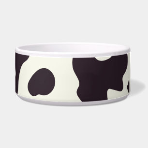 Écuelle Motif de vache noir et blanc Imprimer
