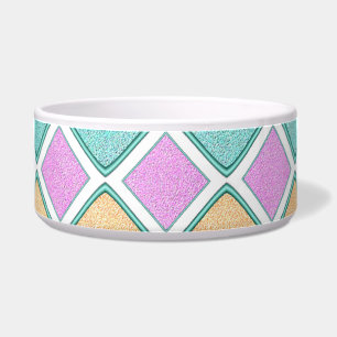 Écuelle Motif diamant prisme Harlequin pastel