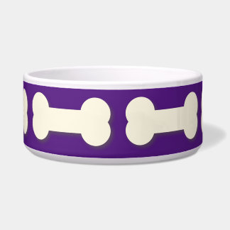 Écuelle Motif d'os de chien n'importe quelle couleur Bowl