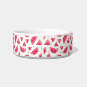 Écuelle Motif doux de pastèque d'aquarelle