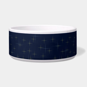 Écuelle Motif Étincelant Sur Marine