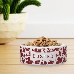 Écuelle Motif Feuille Red Maple personnalisé