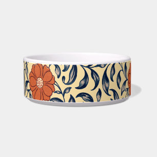 Écuelle Motif floral de pivoine chinoise Art nouveau vinta