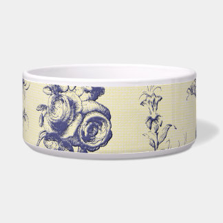 Écuelle Motif français bleu d'ange de pays de Toile