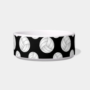 Écuelle Motif noir de volleyballs