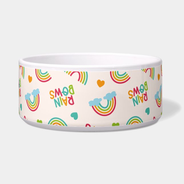 Écuelle Motif Rainbows & Clouds (Droite)
