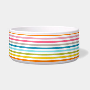 Écuelle Motif Rayures Colorées