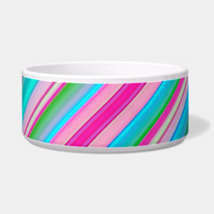 Écuelle Motif rayures couleurs arc-en-ciel vibrant-21056