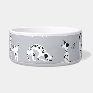 Écuelle Motif sans couture de chien dalmate mignon