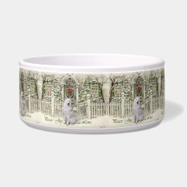 Écuelle Noël Samoyé