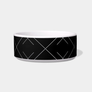 Écuelle Noir argenté, cool, élégant, simple motif moderne