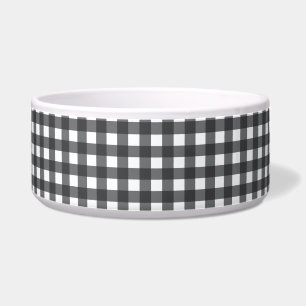 Écuelle Noir et blanc En vichy