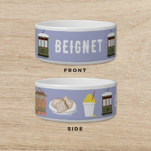 Écuelle NOLA Love chien pourpre animal chat