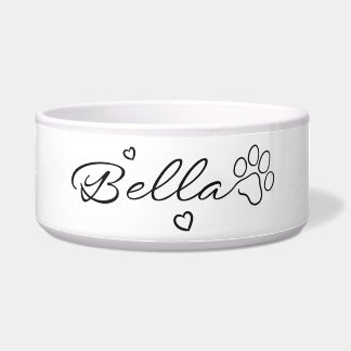 Écuelle Nom du chien - Bella Bowl