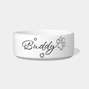 Écuelle Nom du chien - Buddy Bowl