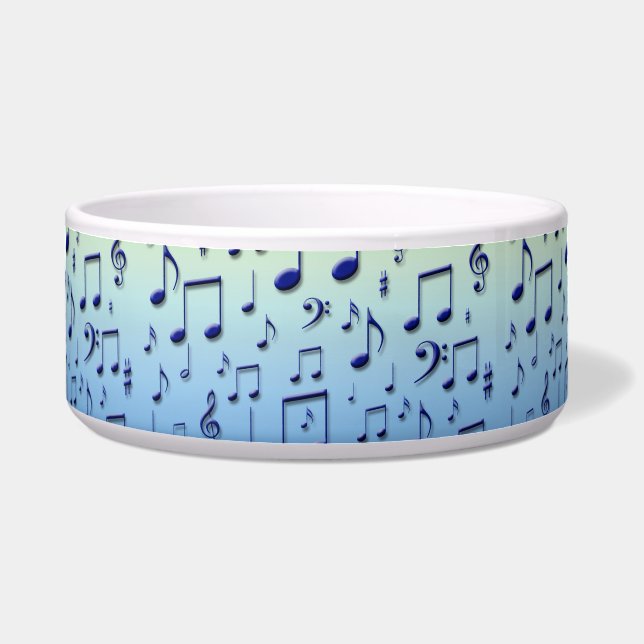 Écuelle Notes de musique (Devant)