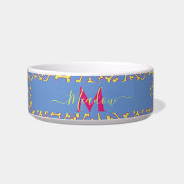 Écuelle Os de chien personnalisé avec monogramme Chien en 