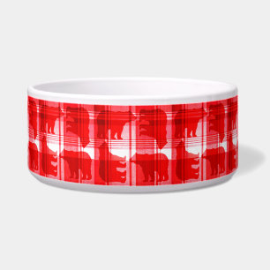 Écuelle Ours roux rougeâtre bol
