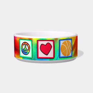 Écuelle Paix, amour, basket-ball