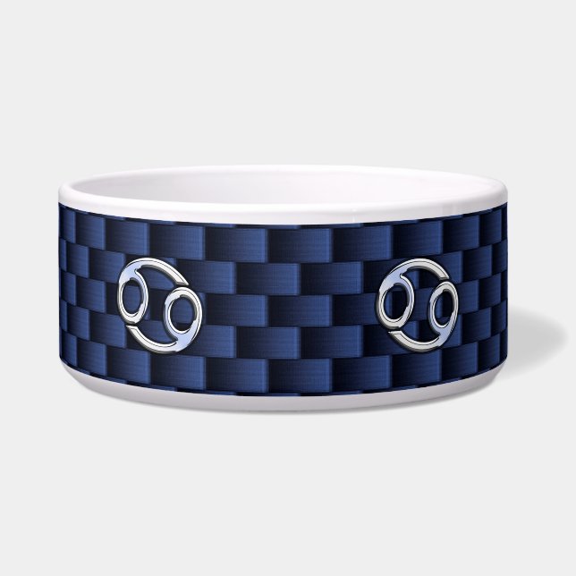 Écuelle Panneau cancéreux Zodiac Navy Blue Carbon Fiber Pr (Devant)