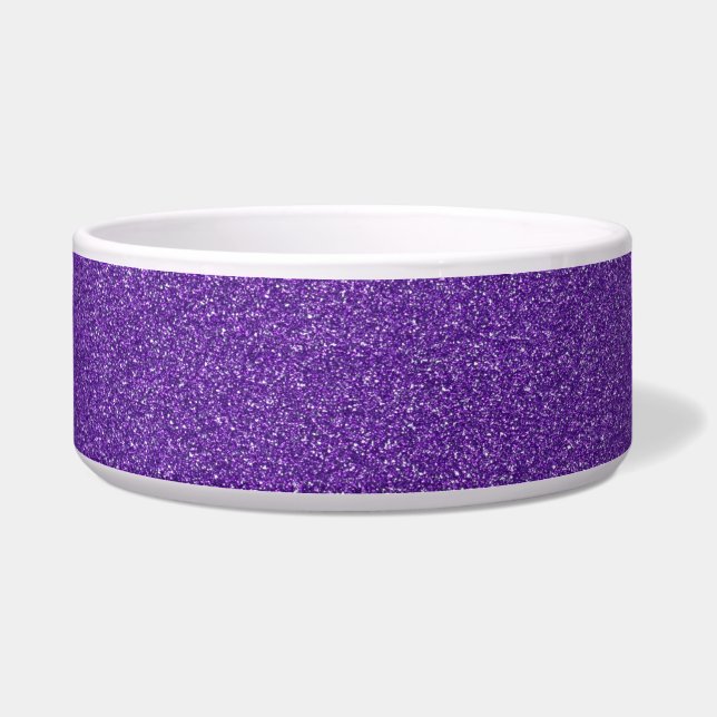 Écuelle Parties scintillant violette, Étincelle, Arrière - (Devant)